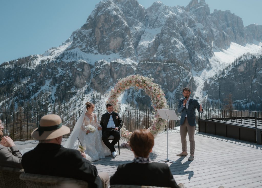 Hochzeit in den Dolomiten: Marie & Martin im Kolfuschgerhof, Alta Badia