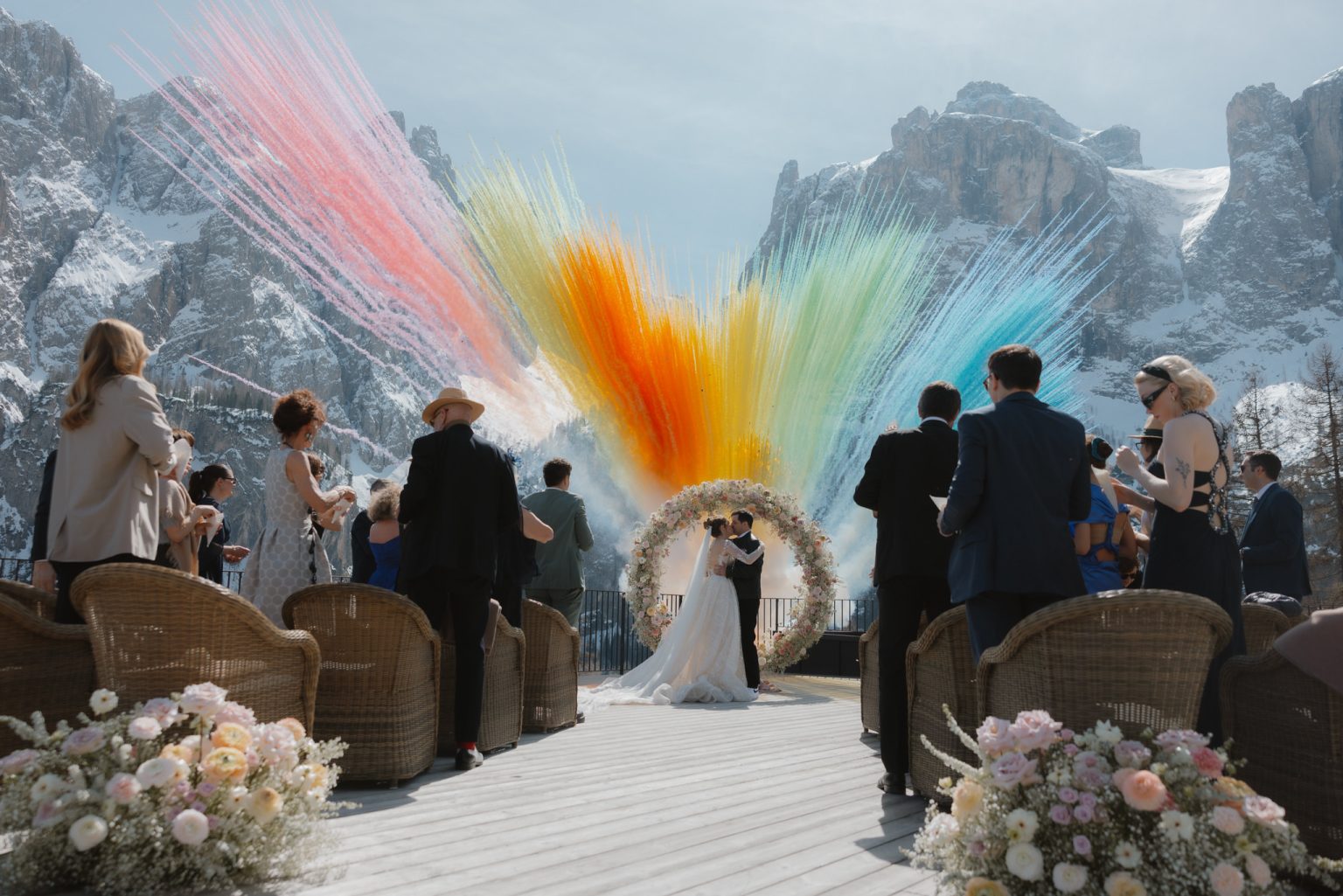 Hochzeitsfoto Dolomiten, Marie & Martin, Hochzeitsfotograf Patrick Barl