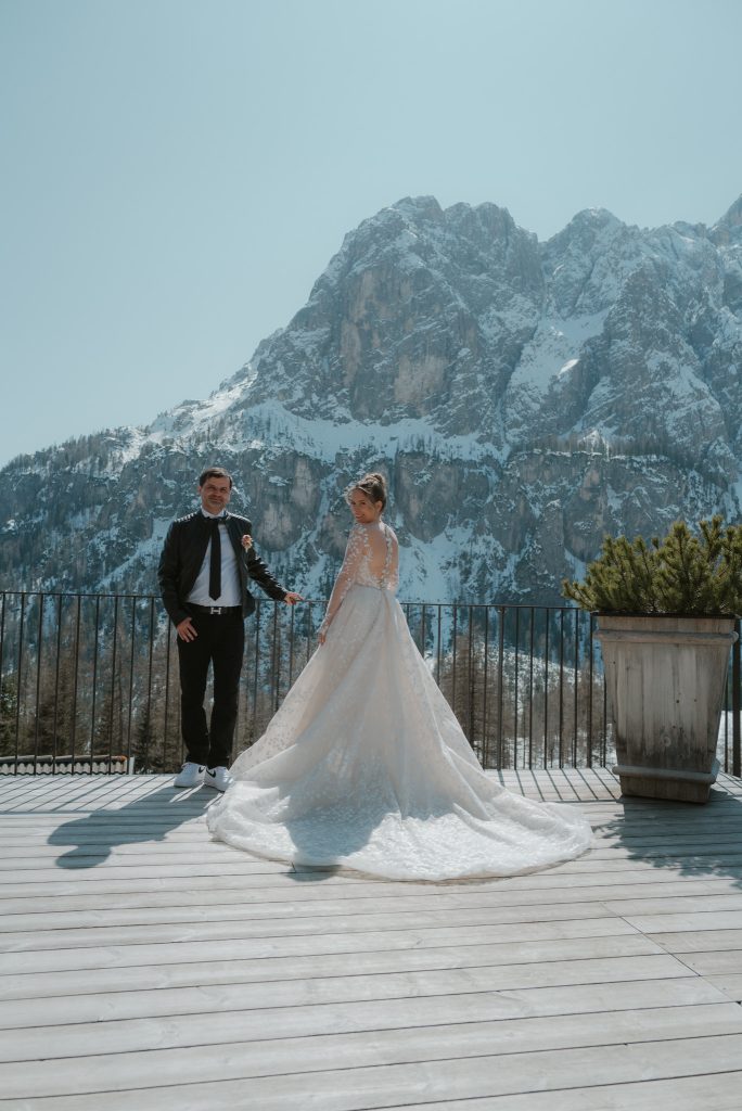Hochzeit in den Dolomiten: Marie & Martin im Kolfuschgerhof, Alta Badia